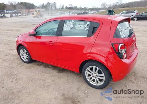 2013 Chevrolet Sonic Lt Auto z USA, uszkodzony, nr VIN 1G1JC6SH2D4196631